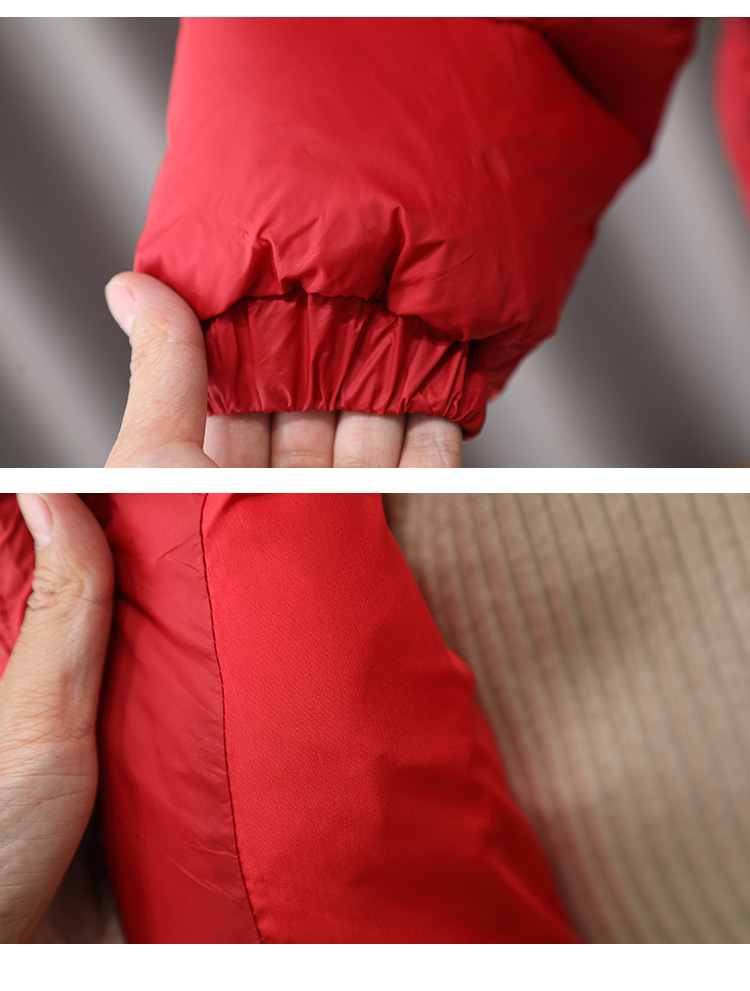 6614 Chaqueta de plumón de invierno para niños Traje de año nuevo para niños 90 terciopelo de pato blanco Traje de año nuevo Chaqueta de algodón festiva de invierno para bebés