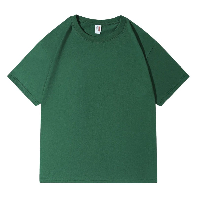 AG210 граммов чесаного хлопка компактный Siro спиннинг хлопок футболка печать логотипа группы рекламная рубашка световая пластина сплошной цвет с коротким рукавом