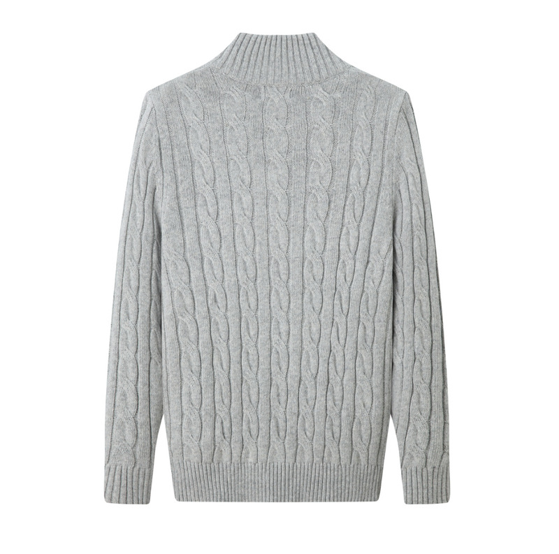 High-End Version Aliexpress Amazon Source Round Neck Pullover Fashion Jacket Knitwear Casual Pony Sweater Wholesale