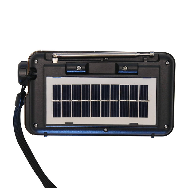 Comercio exterior transfronterizo nuevo tipo de radio solar bajo pesado tarjeta enchufable altavoz Bluetooth de alta calidad de sonido FM búsqueda automática