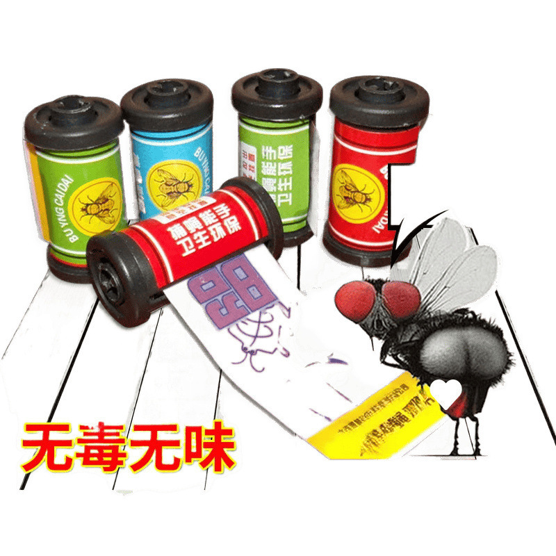 粘着ハエ紙、吊り下げ粘着ハエリボン、粘着ハエステッカー、ハエ取り板、蚊取り、ハエ、蚊取り、送料無料|undefined