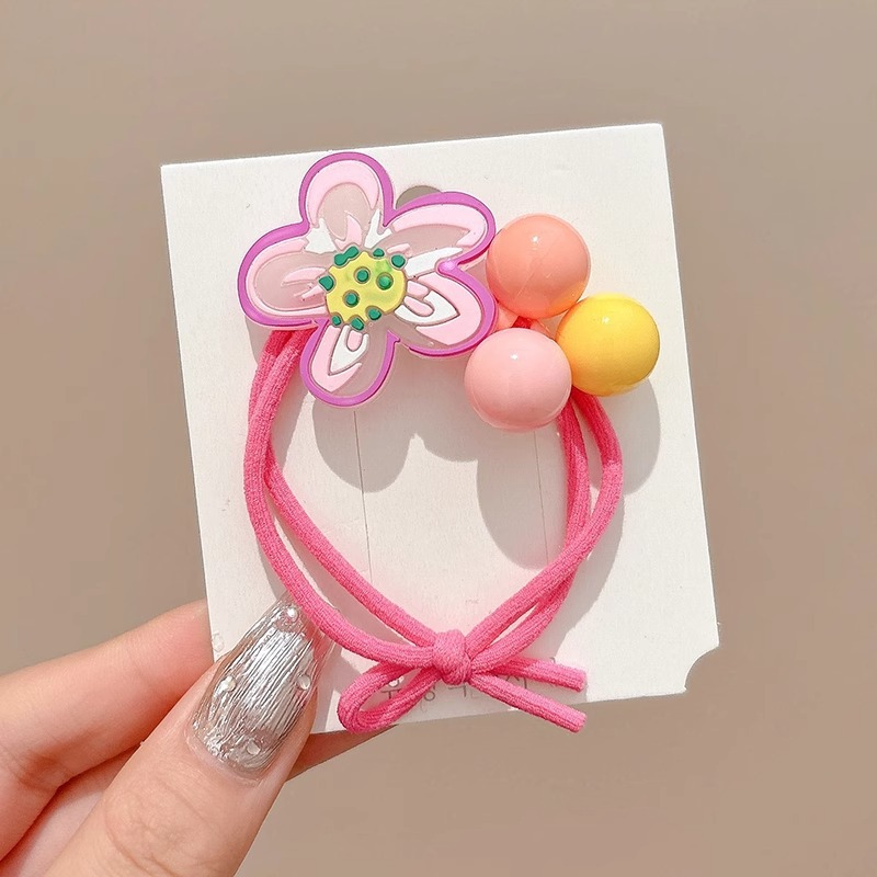 Niños correa atada pelo bebé trenzado anillo de cabello niñas de alta elasticidad cuerda de cabeza duradera niñas no lastimar cabello