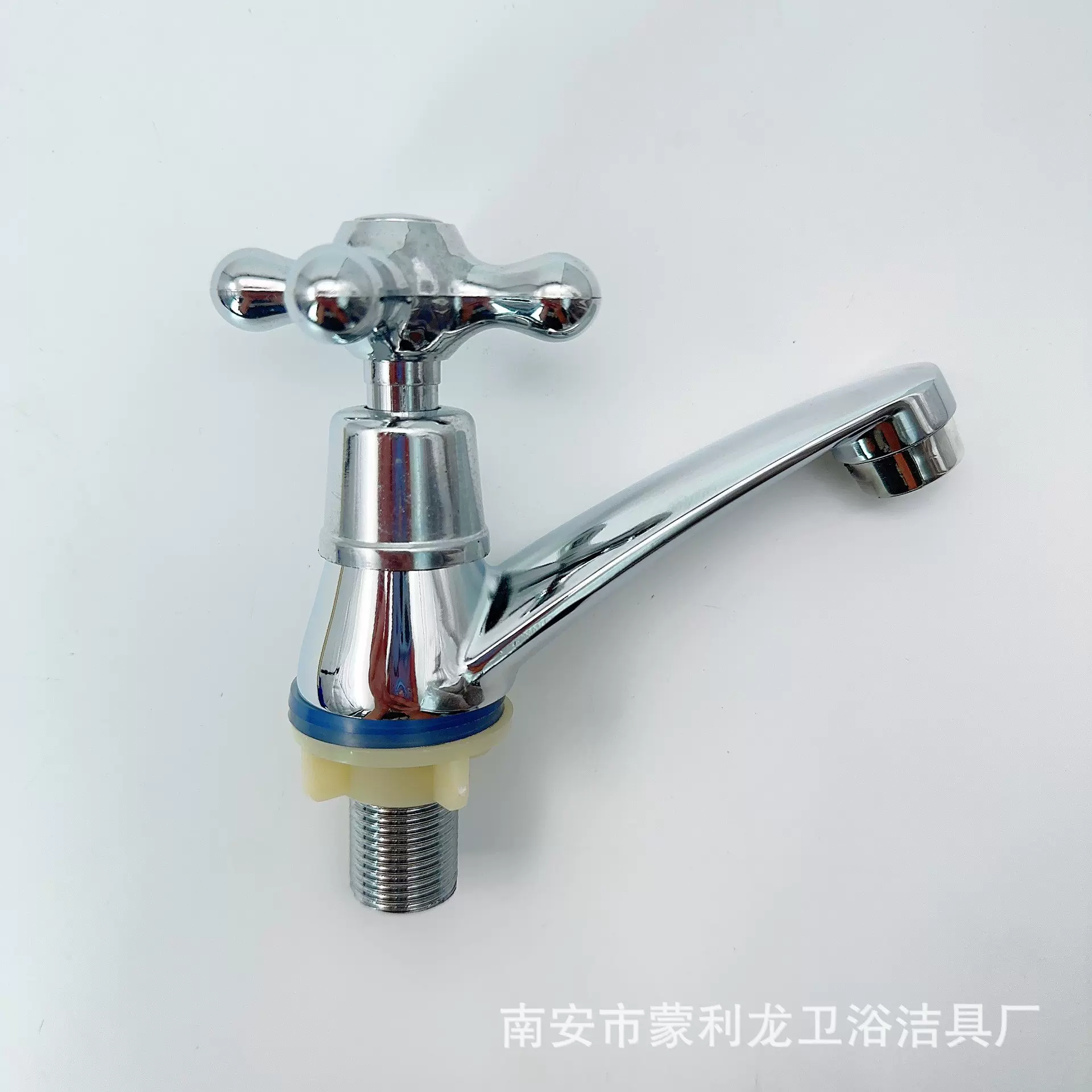 厂家直销五金卫浴 合金96梅花轮面盆台 卫生间洗手盆面盆浴室龙头