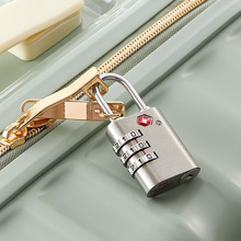 新款钥匙海关锁出国旅行箱包健身房柜子抽屉锌合金TSA海关密码锁