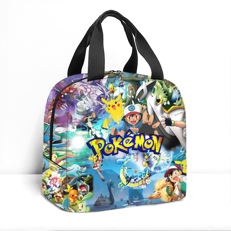 販売促進ピカチュウデジタル宝物キャラクターpokemonバックパック小中学生児童かばん筆袋2|undefined