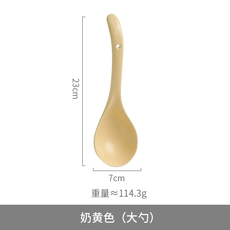Tableware Ceramic Cream Set, Light Luxury Style — Multi-Size Dinnerware for Home