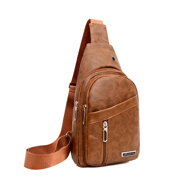 Men's Chest Bag Cross Border Backpack Crossbody Chest Bag Backpack Casual Crossbody Bag Fashionable Shoulder Bag Waist Bag