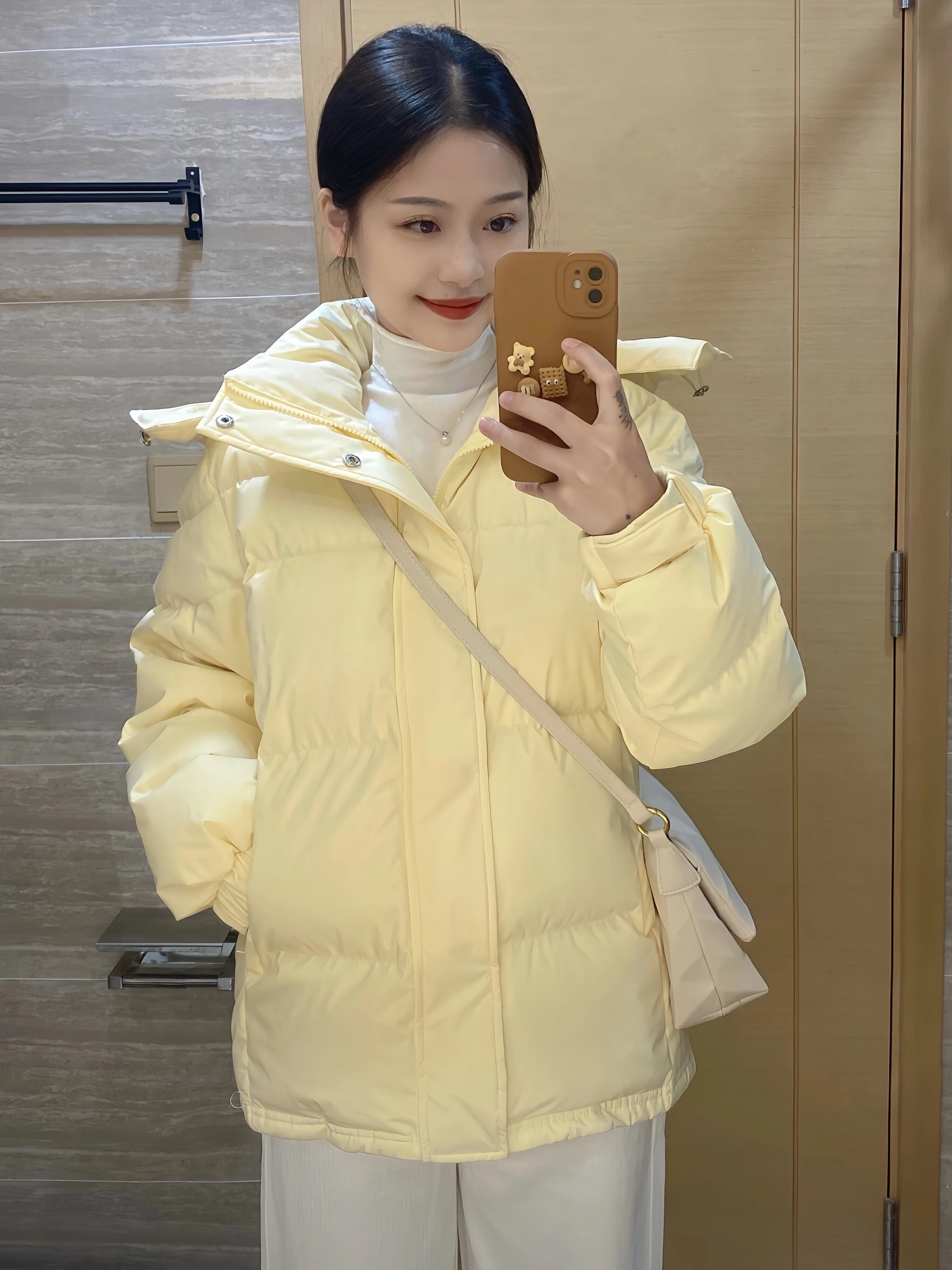 Winter velvet down jacket, 2025 years, duck down