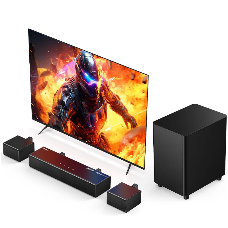 Factory Miroir 5.1 Soundbar with Dolby Atmos 410W with Subwoofer Wireless Home Theater