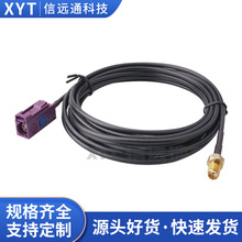 RF Cable ͬ�S���l�B���� FAKRA D�� �DSMA ĸ�D�Ӿ�RG174�� 3��