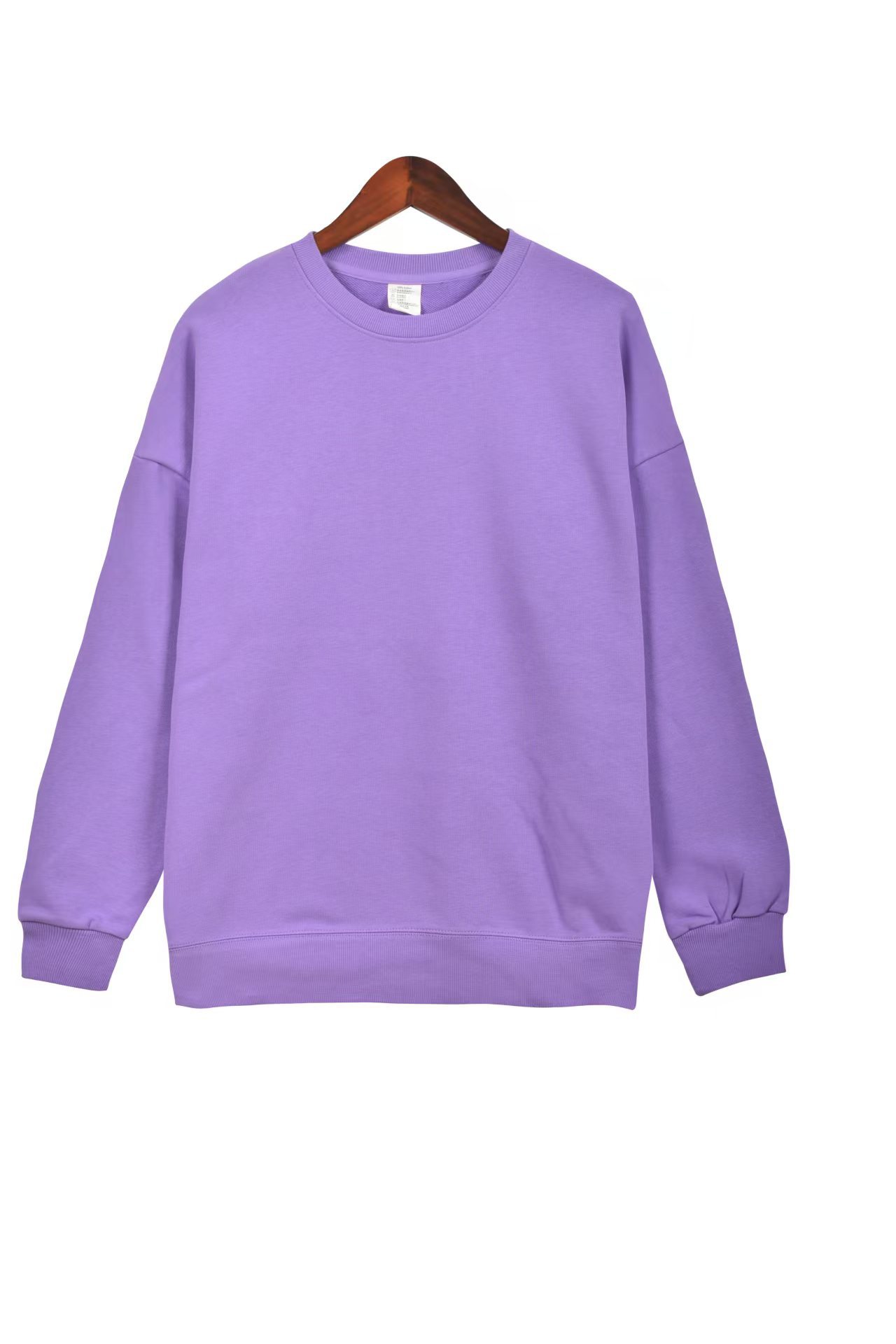 360 terry crew neck purple