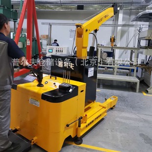 Mini Hydraulic Full Electric Stacker Crane Floor Truck