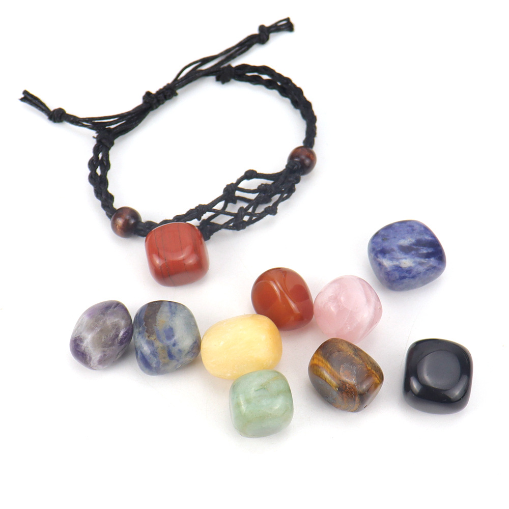 1 Piece Fashion Geometric Crystal Handmade Unisex Bracelets