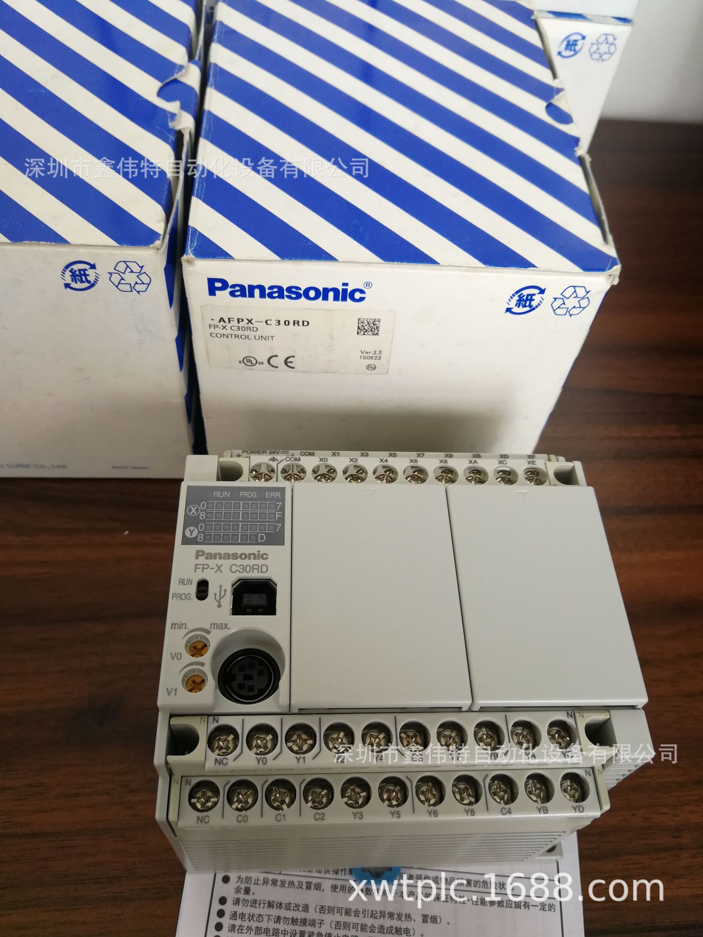 大量供应松下PLC AFPX-C30RD-FP-X C30RD控制单元