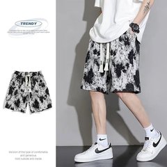 氷糸花半ズボン男性夏の薄いタイプのファッションブランドがゆったりしています。