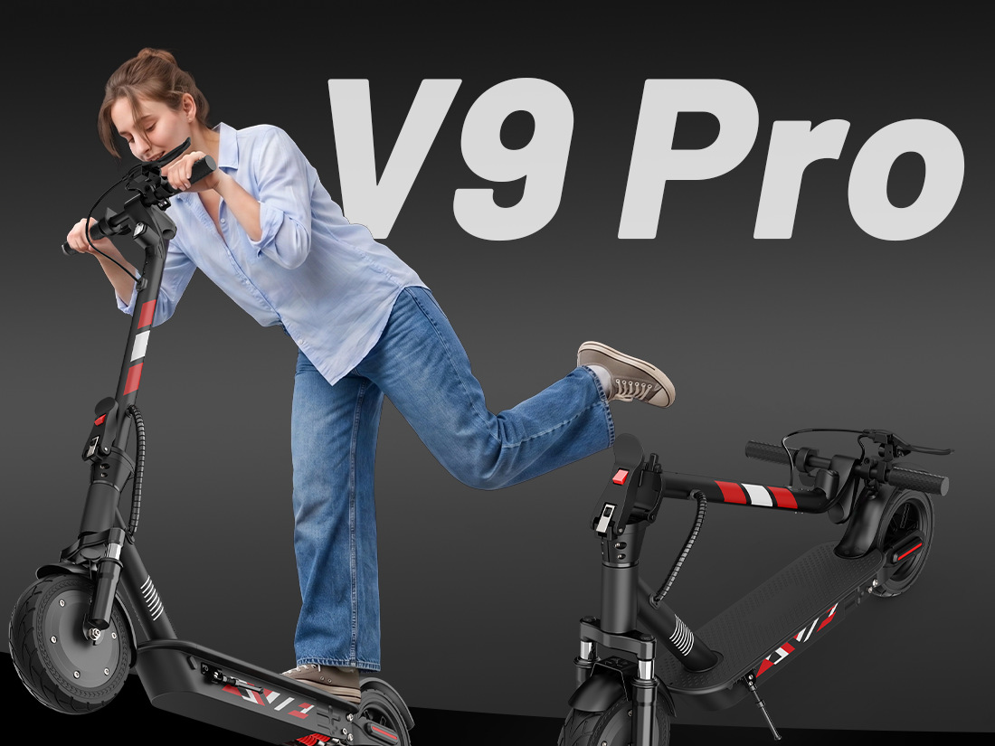 Overseas warehouse delivery of lightweight foldable electric scooters for adults, cross-border electric vehicles, long battery life, direct from the manufacturer
