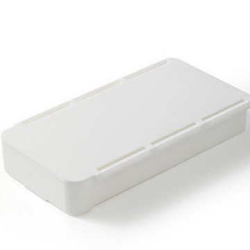 Debajo del escritorio caja de almacenamiento del cajón Oficina escritorio organizador escritorio Fondo papelería invisible ponche libre rack de almacenamiento