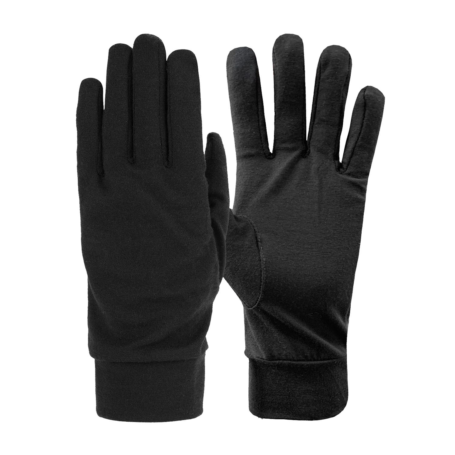 Wool Gloves with Warm Lining, Outdoor Merino Wool Cycling and Skiing Gloves, Moisture-Wicking and Sweat-Wicking, Cross-Border Customization