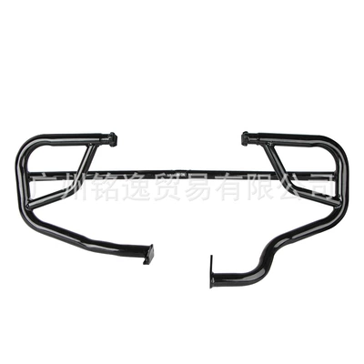 Suitable for Honda Rebel Cm1100 Motorcycle Modified Bumper, Engine Protection Bar, Stainless Steel (Motorcycle bumper) - black