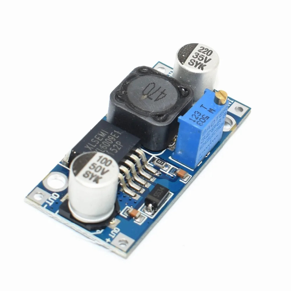 XL6009 DC-DC Boost Module Power Module Output Adjustable Super LM2577 4A Current