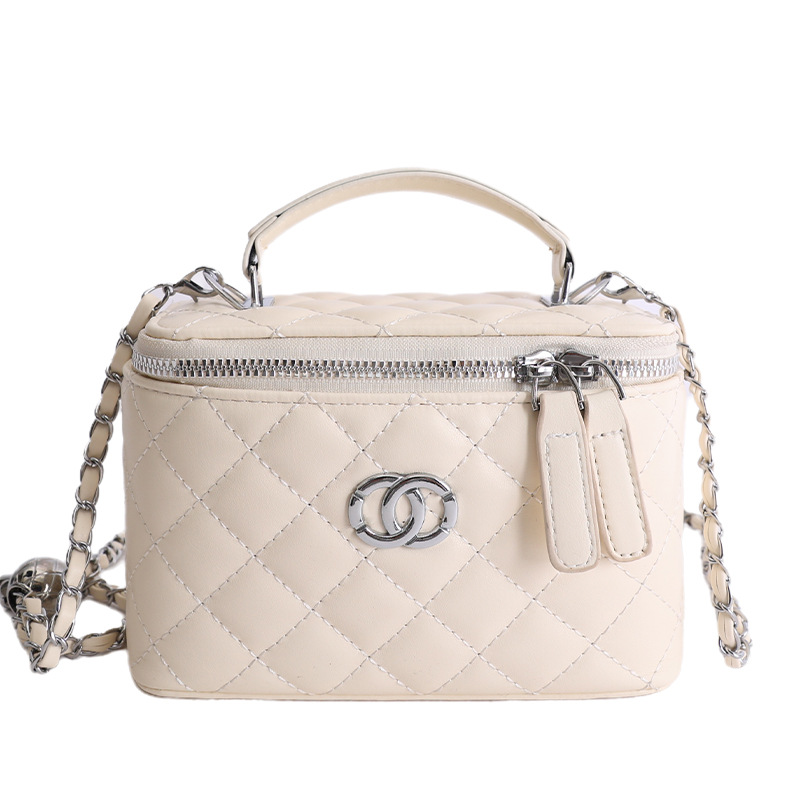 Bolso de venta caliente coreano pequeño Zhongling caja de mano bolso pequeño nuevo estilo de alta calidad humedad moda cadena mochila