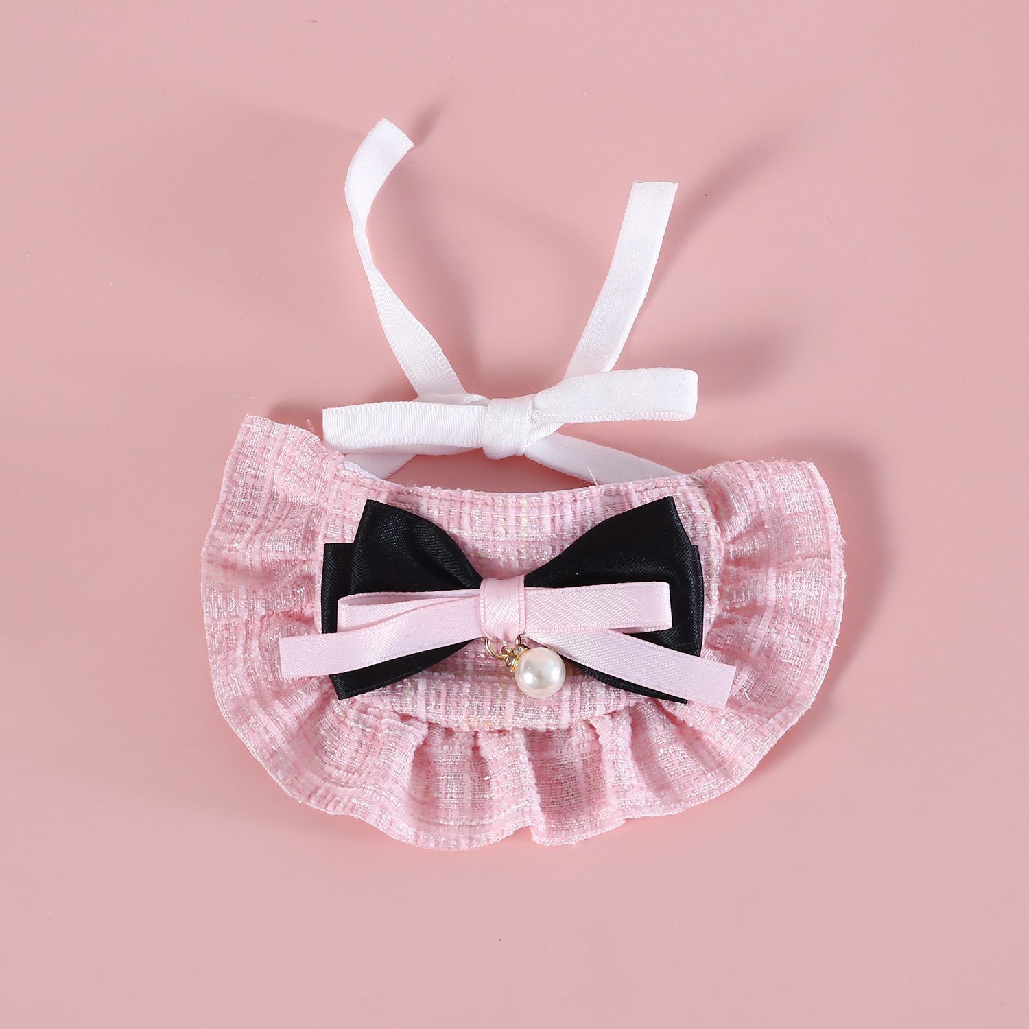 Pequeño arco perfumado para mascotas bibs ropa para gatos para mascotas boinas para mascotas set de accesorios de decoración para mascotas image 8