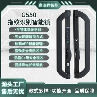 指纹识别智能锁人脸全自动入户门家用锁密码锁带监控门锁感应