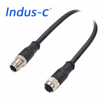 �B�Ӿ��������|PVC�ͺ�M12X��8о���ι�ֱ��ĸֱ��������ˮ�B����