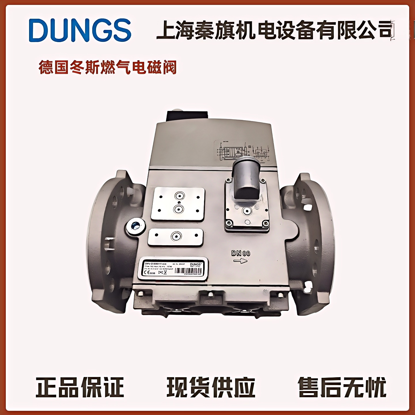 德国DUNGS燃气电磁阀DMV-DLE5065/11 eco  DMV-DLE5080/11 eco