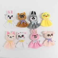 跨境现货skzoo流浪儿童快闪晴天娃娃Straykids个性裙子钥匙扣玩偶