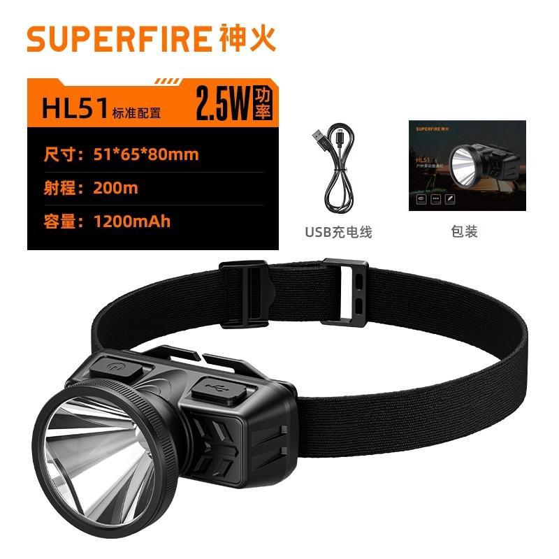 Shenhuo faro fuerte luz de largo alcance casco montado en la cabeza lámpara de minero LED recargable Faro de emergencia al aire libre al por mayor image 12