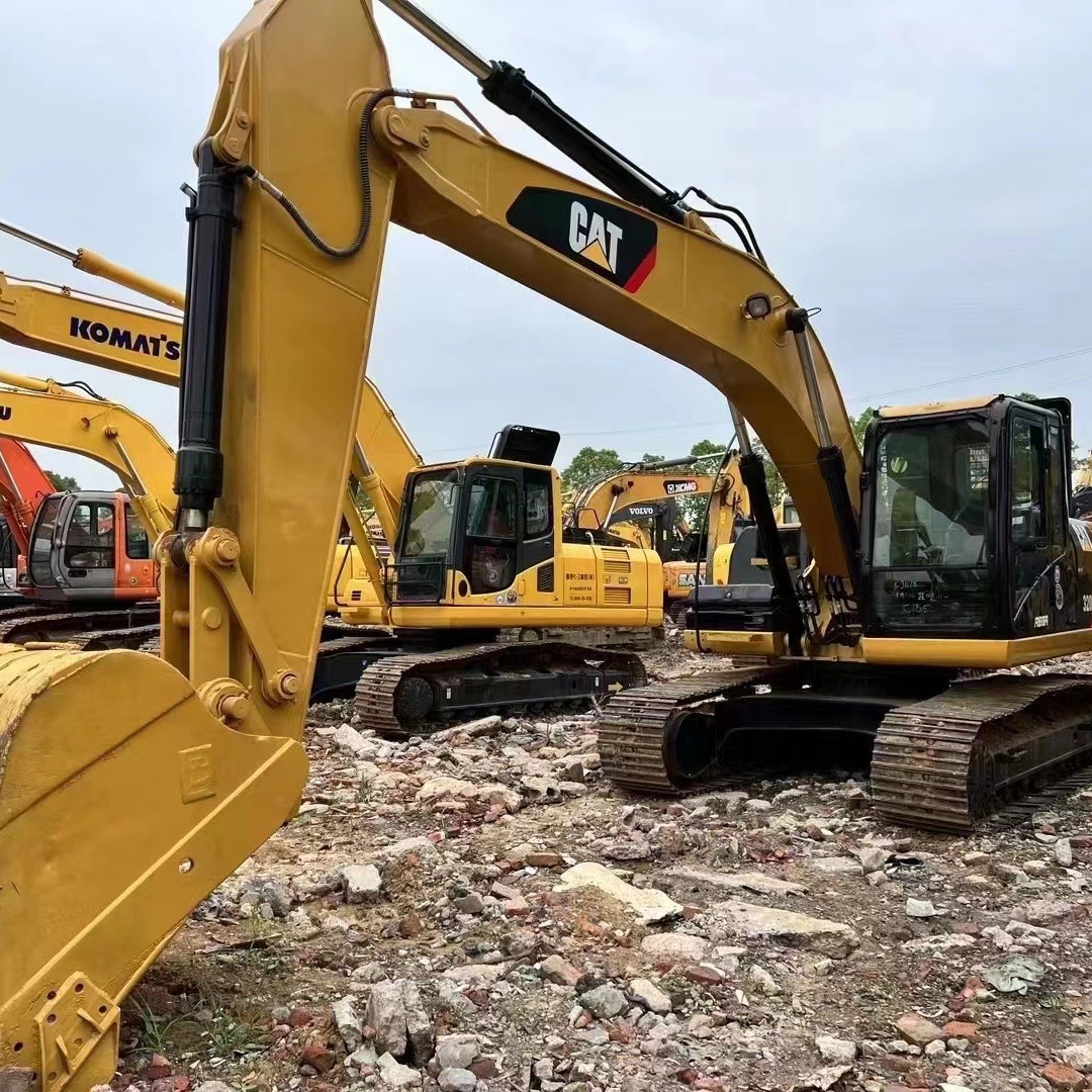 Exportaciones de Zhejiang Lianyungang declaración de aduana de segunda mano Carter305 305 307 320 330 360 excavadora