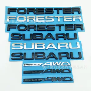 Subaru Forester baqaj ingilis hərfi stiker emblemi AWD