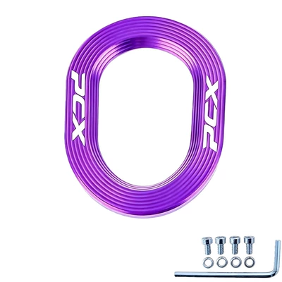 Motorcycle Modified Exhaust Pipe Tail: Motosiklet ləvazimatları və aksesuarları - pcx-exhaust-pipe-tail-cap-purple