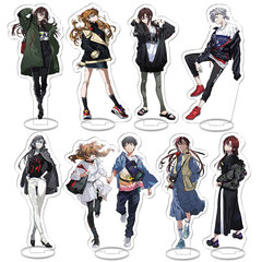 動漫周邊eva亞克力立牌新世紀福音戰士擺件創意校園桌面擺件