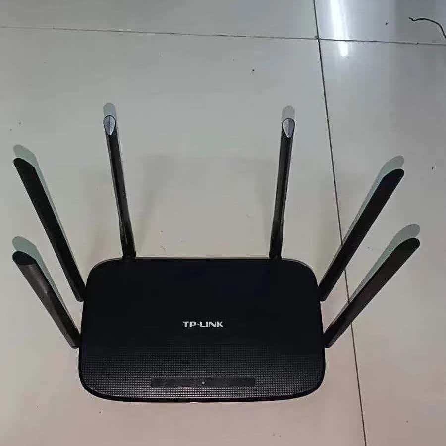 处理95新一批TP7300千兆双频路由器大功率家用tplink路由器普包盒
