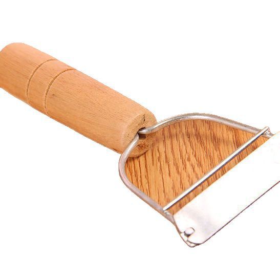 小型木製かんな、果物の皮むきナイフ、木製ハンドルかんな、1元店、デパート、家庭用品、木製かんな|undefined