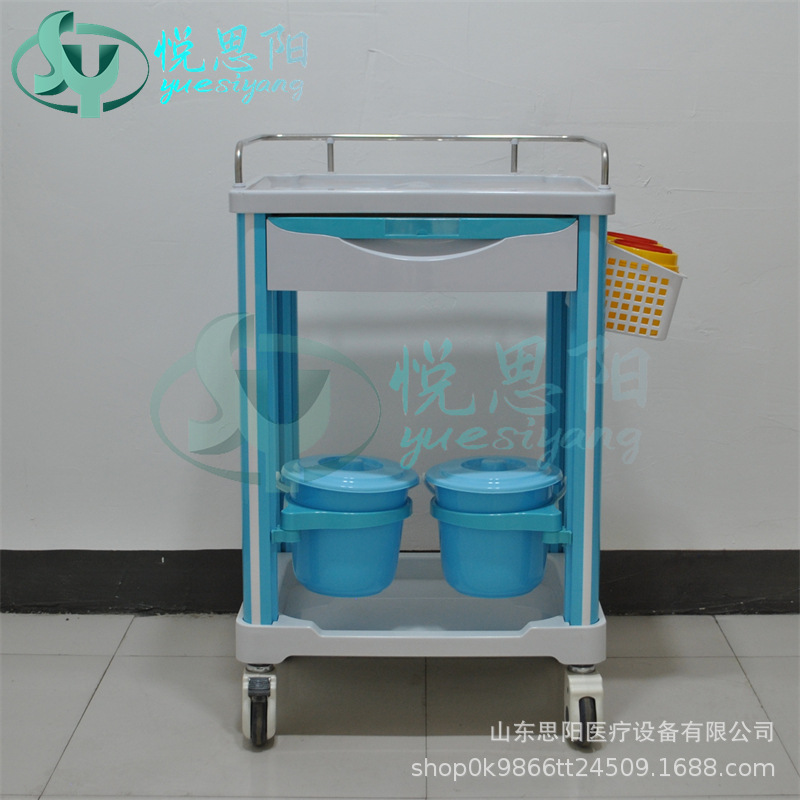 医院用ABS治疗车病房多功能输液车手术美容护理小推车医用