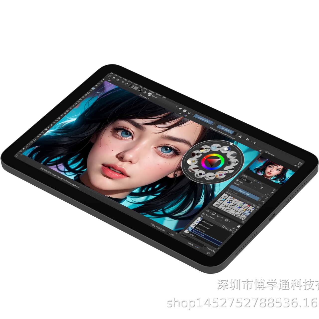 Bt-101C Digital Display Screen, Does Not Require a Power Source, Directly Powers up Via a Single USB Cable (Price Does Not Include Leather Case)