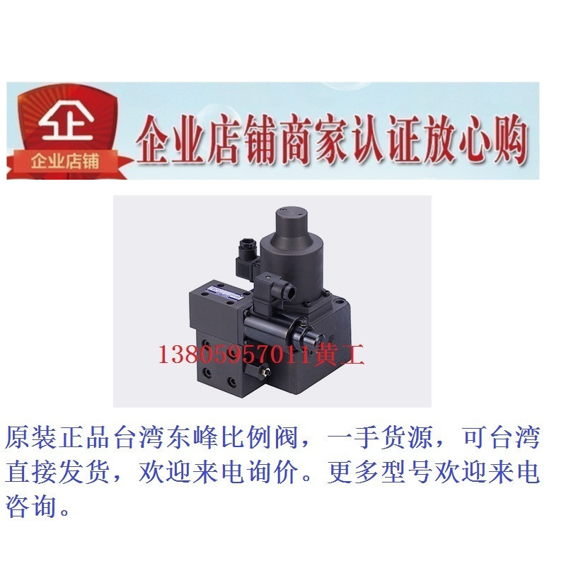 台湾东峰DFLUID比例阀EFBG-03-125C EFBG-03-125H