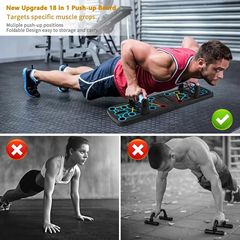 Manufacturer's push-up board for men and women, multi-functional home fitness new abdominal fitness device, abdominal muscle chest muscle folding training board