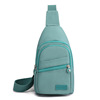 Fashionable chest bag, shoulder bag, nylon one-shoulder bag for leisure, backpack, Korean style