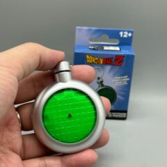 ドラゴンボールレーダーキーホルダー、音声付きシンボルキーホルダー、スクエアキーホルダー、舌を出す光るキーホルダー