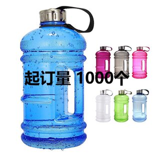 �F؛��PETG���|ˮ���\�ӑ��⽡�����ϱ�2.2L��yֱ�ˮƿ����Ͱ