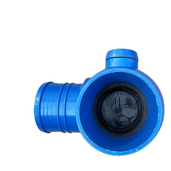 Agricultural Irrigation Three-Way Ball Valve Large Flow Multi-Function Valve Iron Handle Drip Irrigation Belt Micro-Spray Straight-Through Switch Connector