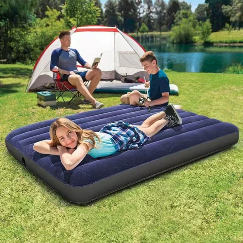 Intex Inflatable Mattress Double Home Plus Single Camping Style Outdoor Floor Mat Outdoor Foldableing Bed Inflatable Bed