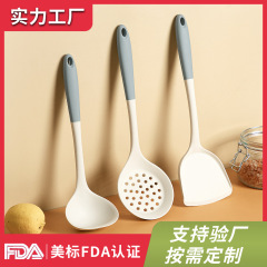 色合わせシリカゲル鍋シャベルスプーン家庭用粘着しない鍋シャベルスプーン高温食品級炒め料理シャベルキッチン中華シャベル