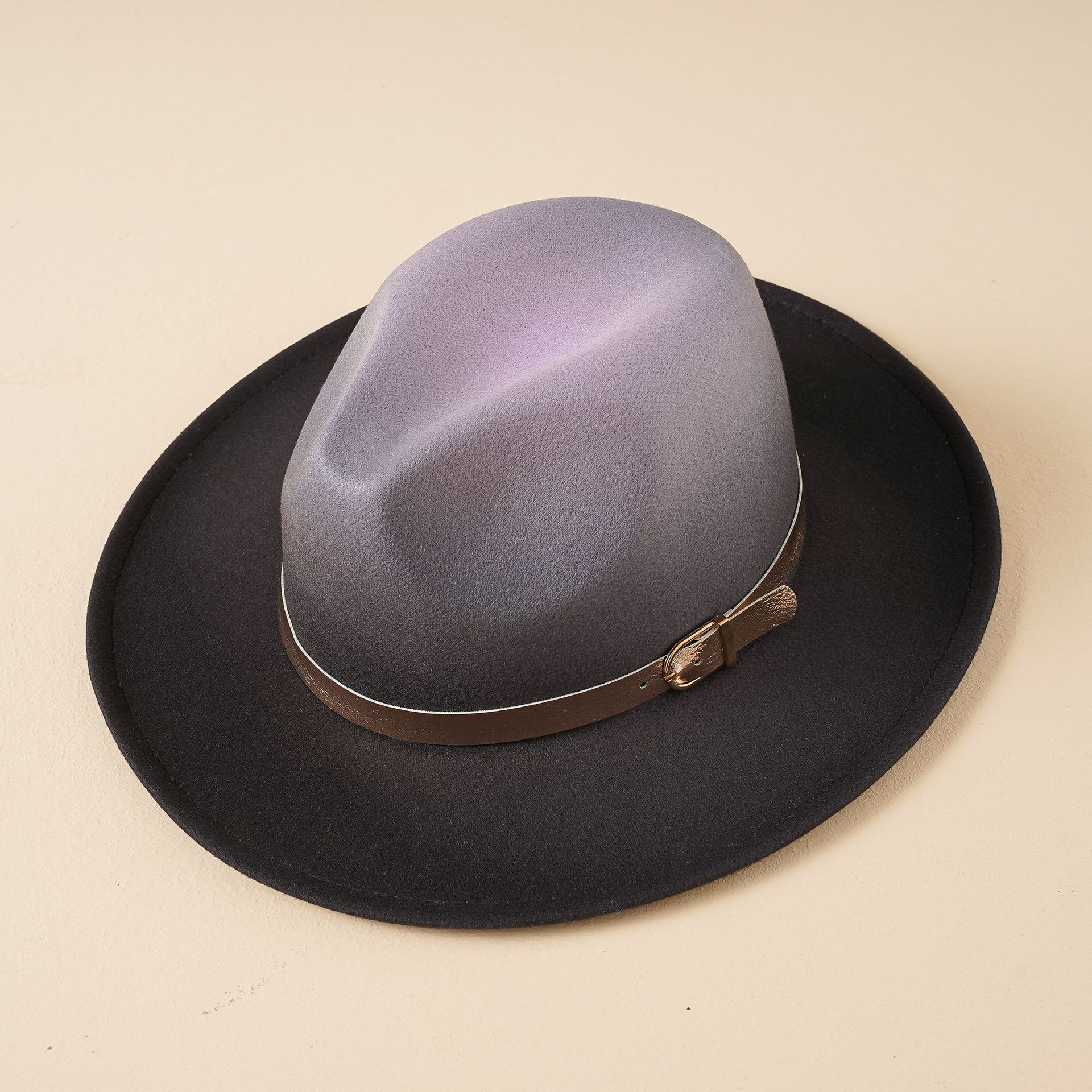 Otoño e invierno sombrero de copa de los hombres sombrero de caballero de ala grande dragón retro británico y fénix sombrero de fieltro más tamaño sombrero de jazz moda