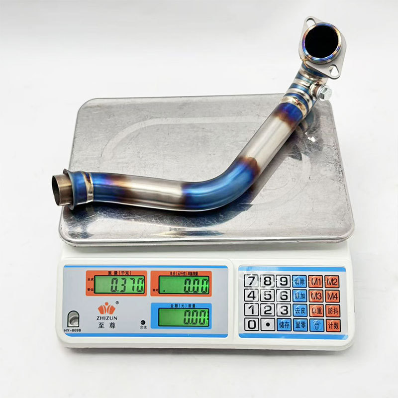 Suitable for motorcycle ZOTES 368 exhaust pipe modification, ZOTES 368 front section, tail section, and full section exhaust pipe