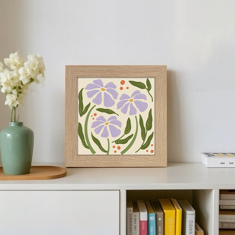 Small Size Empty Photo Frame 2025 New Hot Selling Living Room Bedroom New Chinoiserie Handmade DIY Picture Frame Mounting Frame Wholesale